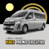 sewa mobil hiace premio executive plus driver dan bbm- sewahiacetangerang.com