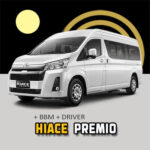 sewa mobil hiace premio plus driver dan bbm- sewahiacetangerang.com