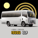 sewa mobil isuzu elf plus driver dan bbm- sewahiacetangerang.com